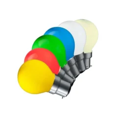 CARNI LED pære, B22, 1,8W, grøn