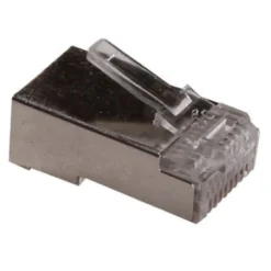 Cat 5e FTP RJ45 (8P8C) modular plug t. stiv rund ledning