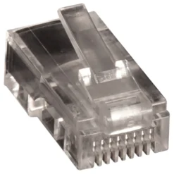Cat 5e UTP RJ45 (8P8C) modular plug t. stiv rund ledning