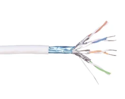 Cat 7 F/FTP netværkskabel halogenfri, NETCONNECT®, hvid yderkappe – CommScope