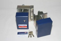 CC Lock 4 containerlås med Abus oval cylinder Bravus B001E