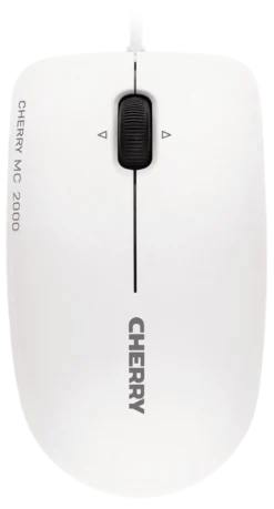 Cherry MC 2000 Corded Mouse, USB, lysegrå