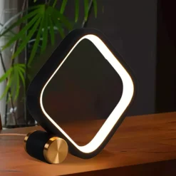 Cirkel CCT lampe, 15x15cm, Bluetooth, 5V USB