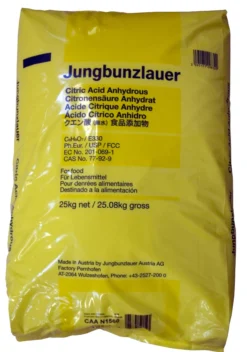 Citronsyre, 25 kg