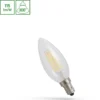 C35 LED kertepære 4W E14, 230V, kultråd, 3000K, 460 lumen, klar, ikke dæmpbar - Spectrum
