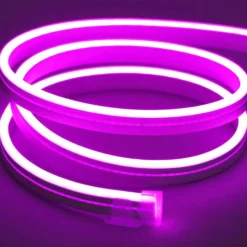 CLIP-ON Neon Flex LED strip, 8x16, 8W pr. meter, IP67, 24V - afklip x 1 meter