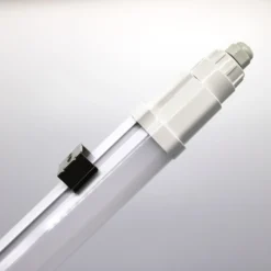 150 cm 48W vandtæt komplet LED armatur, Gennemfortrådet - IP65 - Ikke dæmpbar, Neutral kulør