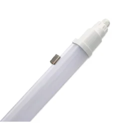 150 cm 48W vandtæt komplet LED armatur, Gennemfortrådet - IP65 - Ikke dæmpbar, Neutral kulør