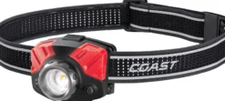 Coast FL75R, genopladelig pandelampe, 530 lumen