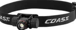 Coast XPH25R Pandelampe, genopladelig, 410 lumen