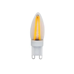 COLORS LED Tube De Luxe 2W G9 2700K, Klar, 6 cm Højde, 2,5 cm Ø