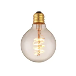 COLORS ORIGINAL LED MiniGlobe E27 2W, Klar, Dæmpbar, 12 cm Højde, 8 cm Diameter