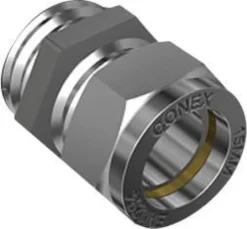 Conex Compression SX – Forkromet kompressions overgangsnippel, 10 mm x R½"