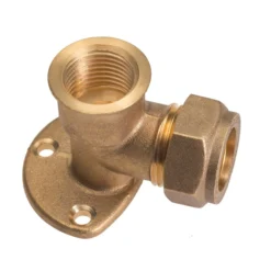 Conex dækvinkel 15 mm x 1/2", godkendt til pex og kobber
