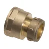 Conex Overgang 15 mm x 1/2", muffe, krom