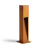 Corten havelampe, 70 cm, 12W, 3000K, IP65, CRI 92, rust