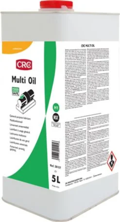 CRC Multi Oil smøremiddel, fødevaregodkendt, 5 l - 2 stk