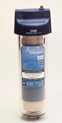 Cuno vandfilter, 3/4", med kulpatron