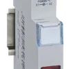 CX3 signallampe, rød LED, 110/400V
