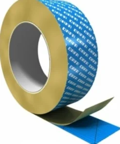 DAFA dampspærretape, 50 mm, 25 meter, blå