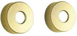 Damixa Rosetter 3/4" Ø75 mm 2stk. Med PVD overfladebelægning