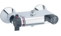 Damixa TMC termostatbatteri spejlvendt kar/brus