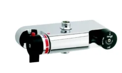 Damixa TMC termostatbatteri spejlvendt kar/brus