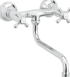 Damixa Tradition, Brusearmatur uden termostat, afgang ned, krom