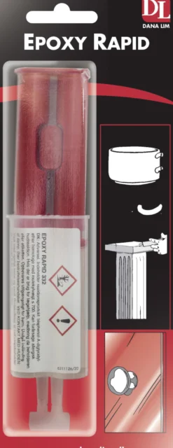 Dana Lim Epoxy Rapid 332, 2-komponent, 24 ml sprøjte