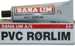 Dana Lim PVC rørlim 309, transparent, 150 ml