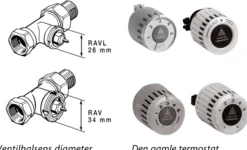 Danfoss – Adaptor til Link™ Connect og Eco™ termostater for RAV og RAVL ventiler