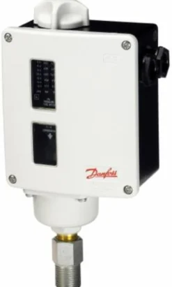 Danfoss RT112 pressostat, 0,1-1,1 bar, auto, 3/8"