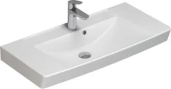 Dansani Cappella vask, 82 cm, porcelæn, hvid
