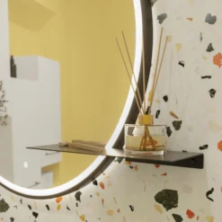 Dansani Chic metalhylde, 350x130 mm, sort
