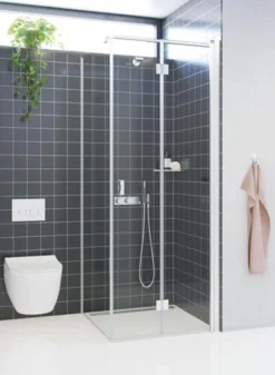 Dansani Foldedør B81-01, Match B, 200x77-79 cm, satin/klar