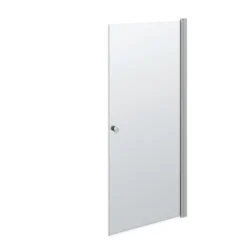 Dansani Match Brusedør, 200 cm, 87-89 cm, klart glas