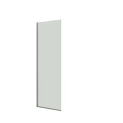 Dansani Match Fast væg 200*77-79 cm, klart glas