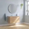 Dansani Shine spejl m/lysdæmper, ø90 cm