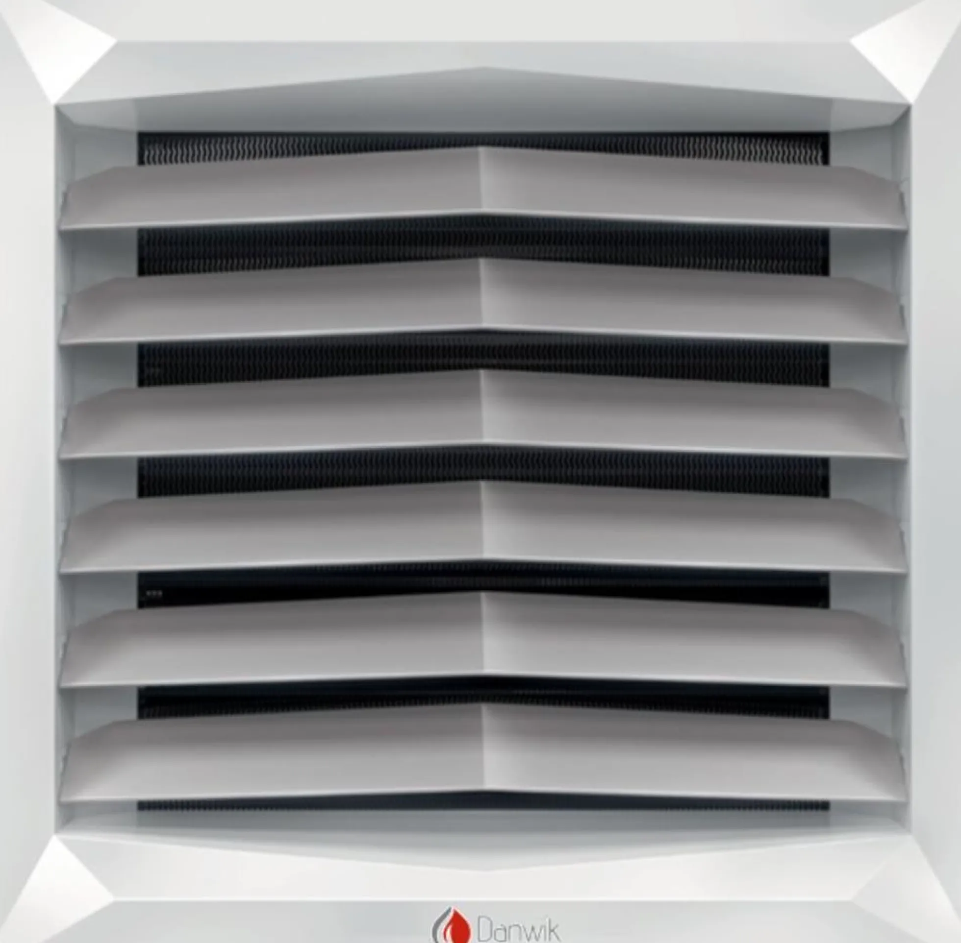 Danwik DW01EC varmeventilator, 530x530x310 mm, 20kW