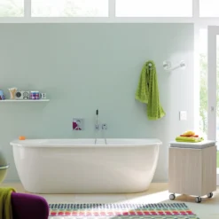 Darling New badekar, 1900 x 900 mm, med integreret panel