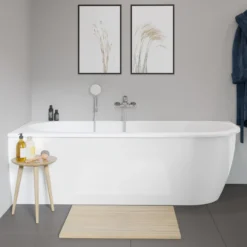 Darling New badekar, 1900 x 900 mm, med integreret panel