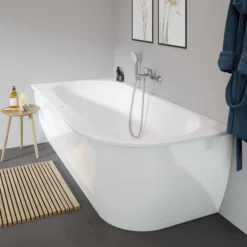 Darling New badekar, 1900 x 900 mm, med integreret panel
