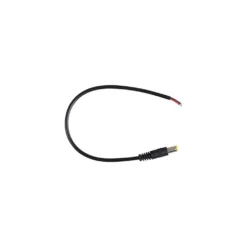 DC hanstik, til LED strips, 5V-48V, sort