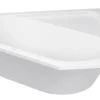 D-Code badekar, 1400x1400 mm, indbygning