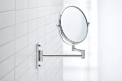 D-code make-up spejl, 3x forstørrelse, krom - Duravit