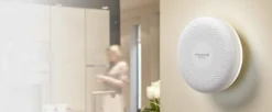 DCR313N Trådløs Dørklokke LED rund hvid