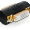 Delock Adapter DVI 24+5pin female / female