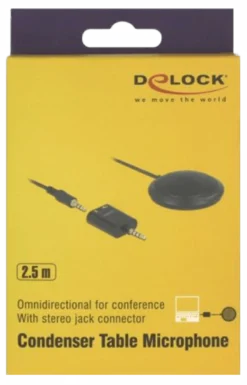 Delock Condenser Table Mikrofon omnidirectional for conference with