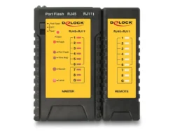 Delock Kabeltester, RJ45, RJ12, PoE