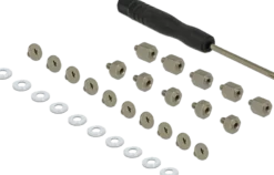 Delock Mounting Kit 31 pieces for M.2 SSD / Module